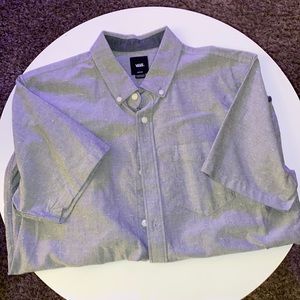 Vans Short Sleeve Button Down